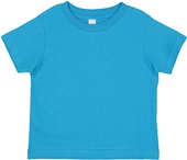 LAT Sportswear Toddler Cotton Jersey Tee 3301 TURQUOISE Primary