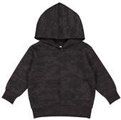 LAT Sportswear Toddler Pullover Fleece Hoodie STORM CAMO Primary