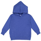 LAT Sportswear Toddler Pullover Fleece Hoodie VINTAGE ROYAL Primary