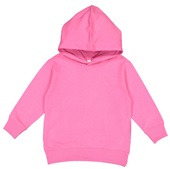 LAT Sportswear Toddler Pullover Fleece Hoodie RASPBERRY Primary