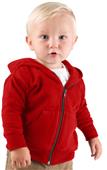 LAT Sportswear Infant Zip Front Sweatshirt Hoodie