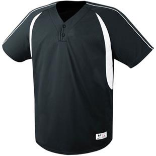 Two Button Henley Baseball Jersey - 529