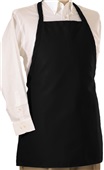 Edwards Bib Apron without Pockets 010 BLACK Primary