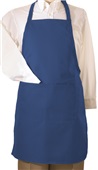 Edwards Butcher Apron with Two Patch Pockets 041 ROYAL Primary