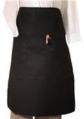 Edwards Bistro Apron Two Patch Pockets 010 BLACK Primary