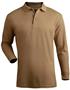 Edwards Mens Long Sleeve Blended Pique Polo