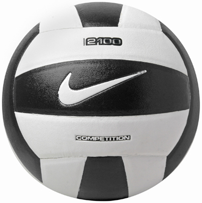 nike white volleyball