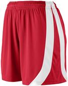 Girls 3.5" to 4.5" 2-Color, Graded Inseam Sports Shorts "No Pockets"