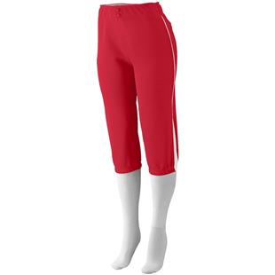 Used Intensity Red Softball Pants W/ Black Piping Girls XL – cssportinggoods