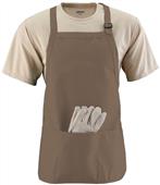 Augusta Medium Length Apron With Pockets KHAKI Primary