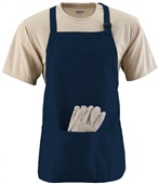 Augusta Medium Length Apron With Pockets NAVY Primary