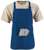 Augusta Medium Length Apron With Pockets ROYAL Primary