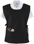 Augusta Sportswear Adjustable Smock Apron BLACK Primary