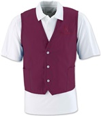Augusta Sportswear Vest Apron MAROON Primary