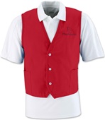 Augusta Sportswear Vest Apron RED Primary