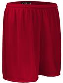 Adult (AS- RED) 7" Inseam Lined Basketball Shorts
