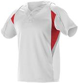 Alleson 529 2-Button eXtreme Henley Baseball Jerseys