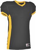 Alleson Adult Youth eXtreme Mesh Football Jersey BLACK/LIGHT GOLD Primary