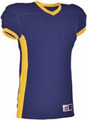 Alleson Adult Youth eXtreme Mesh Football Jersey NAVY/LIGHT GOLD Primary