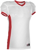 Alleson Adult Youth eXtreme Mesh Football Jersey WHITE/SCARLET Primary