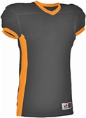 Alleson Adult Youth eXtreme Mesh Football Jersey BLACK/ORANGE Primary