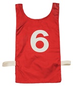Youth Numbered Heavyweight Nylon Pinnies (DOZENS)
