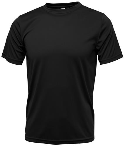 Baw Adult/Youth Short Sleeve Xtreme-Tek T-Shirts BLACK 