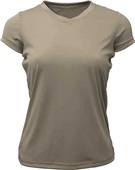 Baw Ladies Short Sleeve Xtreme-Tek T-Shirts UPF 50 SAND Primary