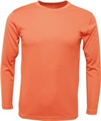 Baw Men's Long Sleeve Xtreme-Tek T-Shirts PEACH Primary