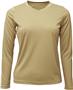 Baw Ladies Long Sleeve Xtreme-Tek T-Shirts UPF 50 SAND Primary