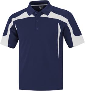 E33989 Baw Men's Short Sleeve Eagle Cool-Tek Polo Shirt