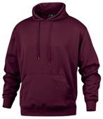 Baw Adult Pullover Hooded Sweatshirts MAROON Primary