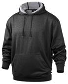 Baw Men's Heather Pullover Hooded Sweatshirts