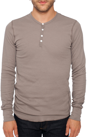 American Apparel Unisex Baby Thermal Henley | Epic Sports
