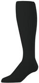 Adult Small (AL - BLACK) Over-The -Calf Acrylic Soccer Socks