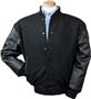 Burk's Bay Wool & Leather Varsity Jacket