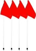 Soccer Innovations Corner Flag (Set of 4) With Metal Spike