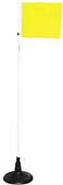 Soccer Innovations Corner Flag For Turf W/8 LB Rubber Base (EACH)