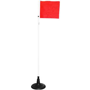 Soccer Innovations Corner Flag For Turf W/8 LB Rubber Base (EACH)