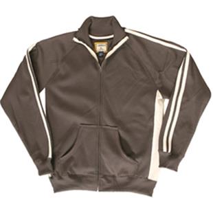 J America Adult Vintage Poly Fleece Track Jackets
