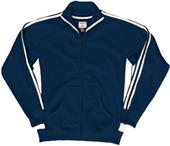 J America Adult Vintage Poly Fleece Track Jackets