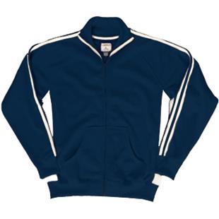 J America Adult Vintage Poly Fleece Track Jackets