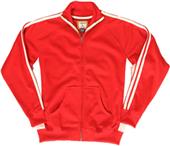 J America Adult Vintage Poly Fleece Track Jackets