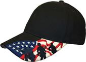 Freedom Troop Silhouette Cap BLACK Primary