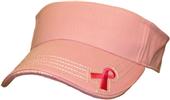 ROCKPOINT Pink Ribbon Visor ROCKPOINT Pink Ribbon Visor
