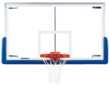 TRANSLUCENT BACKBOARD WITH GRAY FRAME