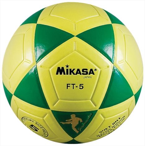 Pallone Mikasa FT5 Goal Master Taglia 5 - FootVolley Ufficiale Arancione/Giallo