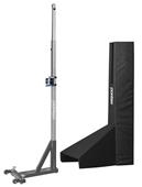Porter Powr Line 3.5" T-Base Telescoping Center Volleyball Standard With Pad (EACH)