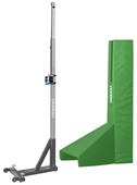Porter Powr Line 3.5" T-Base Telescoping Center Volleyball Standard With Pad (EACH)