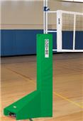 Powr-Rib II Portable Volleyball End Standards With Padding